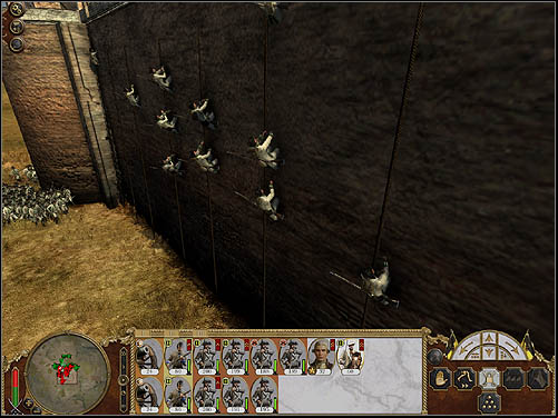 In this case, losses are inevitable due to the hostile artillery and soldiers waiting on the wall - Game Mechanics - Sieges from the attacker perspective - Sieges - Empire: Total War - Game Guide and Walkthrough
