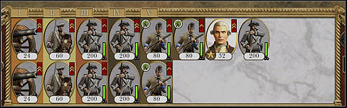 Go very slowly and wisely in the direction of the enemy infantry - Game Mechanics - Land Battles - Infantry - part 1 - Land Battles - Empire: Total War - Game Guide and Walkthrough