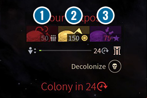 However, you can help your colony - Colonization, migration and evacuation in Endless Space 2 - Gameplay basics - Endless Space 2 Game Guide