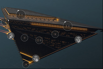 Arks are the powerful vessels inhabited by the representatives of your faction - The Vodyani Race in Endless Space 2 - Races - Endless Space 2 Game Guide