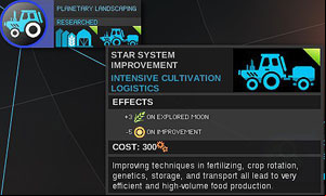 Additional Food from a moon - Moons - Planet View - Endless Space - Game Guide and Walkthrough