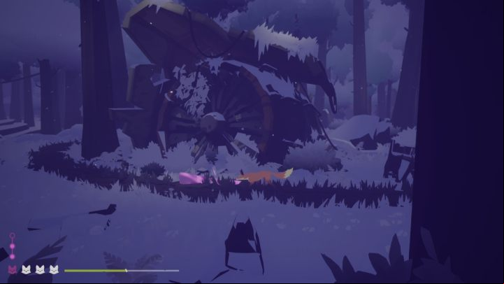 Following the trail of the missing fox, you will come across a new lair - Endling: Nights 10-12 - walkthrough - Walkthrough - Endling Guide, Walkthrough