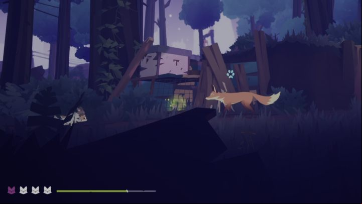 Near the new lair you will find a can of food - you can get it by using the Squeeze through ability - Endling: Nights 13-15 - walkthrough - Walkthrough - Endling Guide, Walkthrough