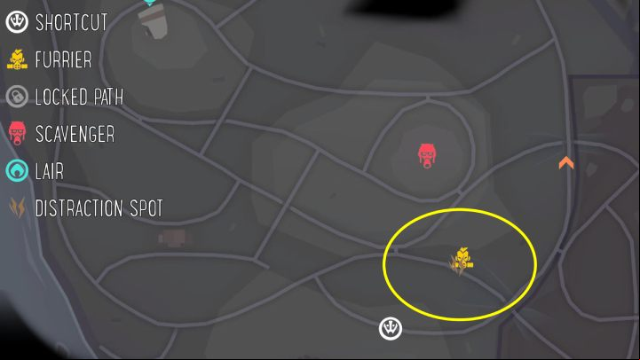 Once you find the 2nd lair, one distraction spot will be available during each night - Endling: Furrier - how to avoid? How to distract? - FAQ - Endling Guide, Walkthrough