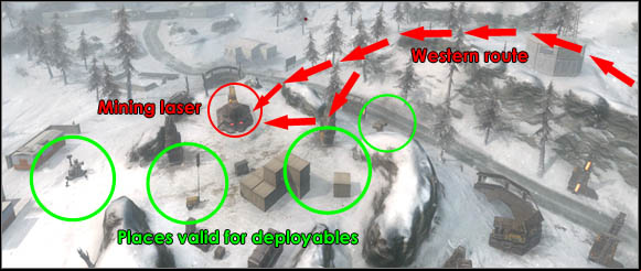 If the enemy will manage to establish incredibly strong defence, call some air and artillery strikes - Salvage - Battlefields - Enemy Territory: Quake Wars - Game Guide and Walkthrough