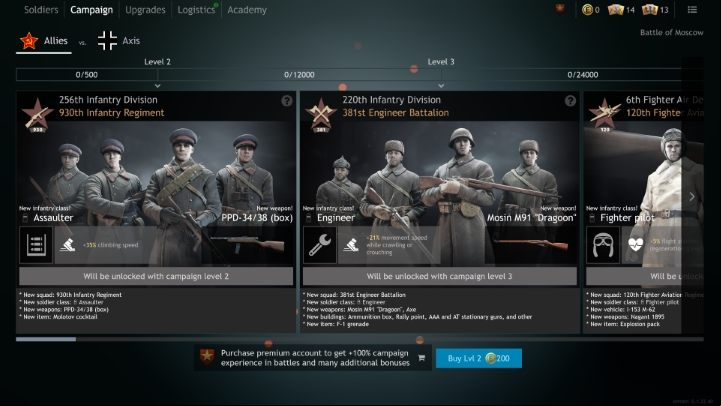 New squads will be unlocked as the campaign progresses. - Enlisted: Managing squads - Basics - Enlisted Guide
