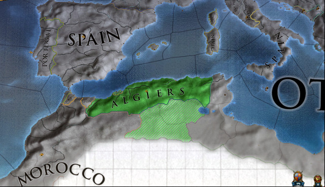 The hatched regions are the exterritorial core provinces. - Important and factors - istration - Europa Universalis IV - Game Guide and Walkthrough