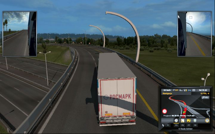 The road system around the city is very advanced - Characteristic of roads in new countries - ETS2 Beyond the Baltic Sea - Whats new? - Euro Truck Simulator 2 Game Guide