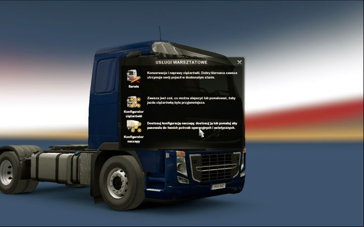 Go to the workshop and select the Trailer configuration from the main screen - Trailers in ETS2 Beyond the Baltic Sea - Whats new? - Euro Truck Simulator 2 Game Guide
