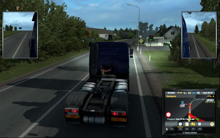 The city is cumulated in a single spot - Latvia in Euro Truck Simulator 2 Beyond the Baltic Sea - New cities - Euro Truck Simulator 2 Game Guide