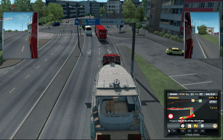 The city is scattered across a large area - Estonia in Euro Truck Simulator 2 Beyond the Baltic Sea - New cities - Euro Truck Simulator 2 Game Guide