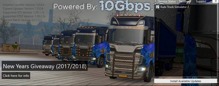 In the upper left window of the app you can see the currently ed versions of the game - ETS2: TruckersMP application - Multiplayer - Euro Truck Simulator 2 Game Guide