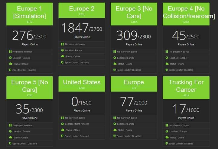 Each server has its own rules. Notice that some of them are for ATS game. - ETS2: TruckersMP application - Multiplayer - Euro Truck Simulator 2 Game Guide