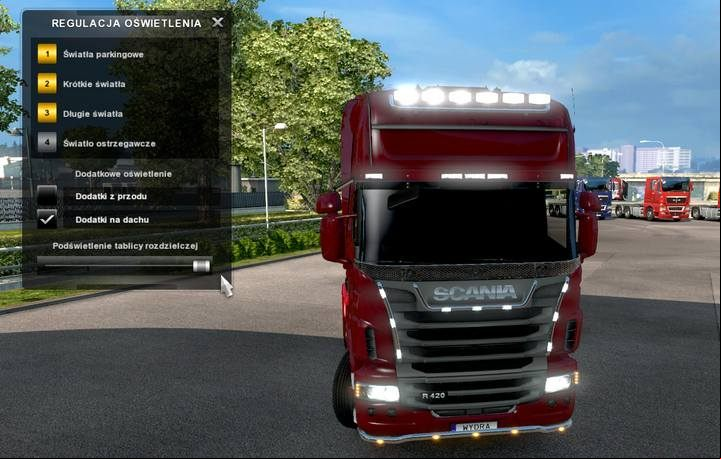 Thanks to full lights control (span class=wcbF4/span) you can see which lights will light up in a given mode. Also, this lets you activate additional attachments - otherwise, they wont light up. that big reflectors work only in main-beam headlights mode. - ETS2: Lights - why arent they working? - FAQ - Euro Truck Simulator 2 Game Guide