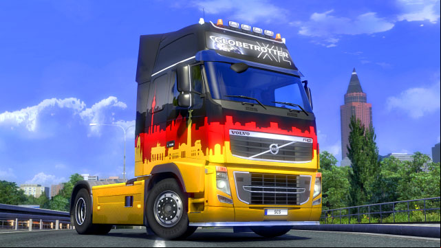 This add-on gives you four additional paint jobs in the colors - ETS2: Official DLCs - list - First steps - Euro Truck Simulator 2 Game Guide