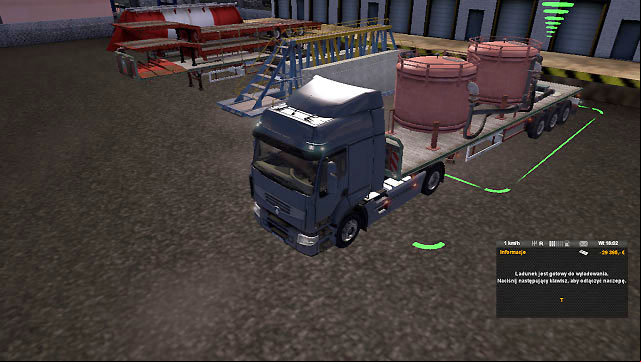 Follow the map and GPS to get to the destination place - ETS2: Quick order - Job market Guide - Job market - Euro Truck Simulator 2 Game Guide