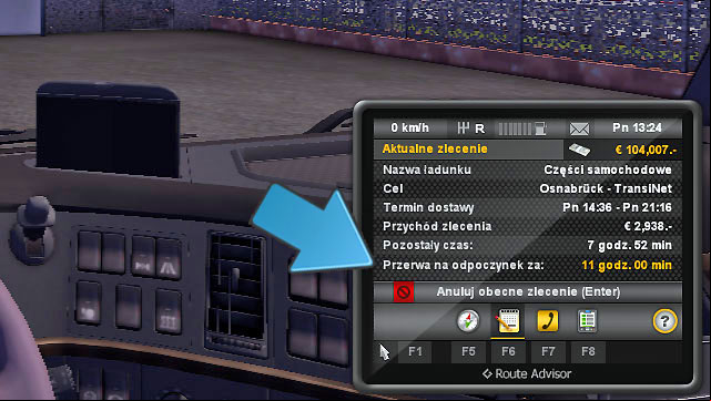 A driver is a human being and needs to rest - ETS2: Drivers rest - Driving Guide - Driving your truck - Euro Truck Simulator 2 Game Guide