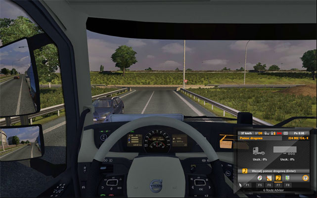 A truck is not a car and you have to get used to it - ETS2: Steering - Driving Guide - Driving your truck - Euro Truck Simulator 2 Game Guide