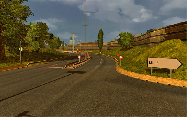 has a network of convenient (mostly two lane) highways - ETS2: | Roads - Roads - Euro Truck Simulator 2 Game Guide