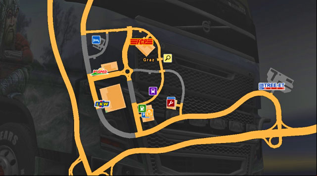 A city located in the southeastern part of Austria - Austria | Cities - Cities - Euro Truck Simulator 2 Game Guide