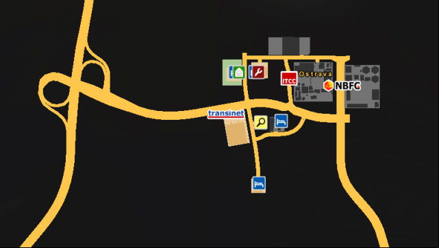 A city located in the Czech Republic near the border with Poland - The Czech Republic and Slovakia | Cities - Cities - Euro Truck Simulator 2 Game Guide
