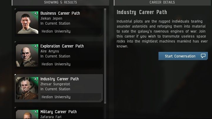After completing the tutorial in EVE Online, you will have the opportunity to talk to career agents who can assign you different missions and familiarize you with certain types of gameplay - EVE Online: Beginners guide & Tips - Basics - EVE Online Guide