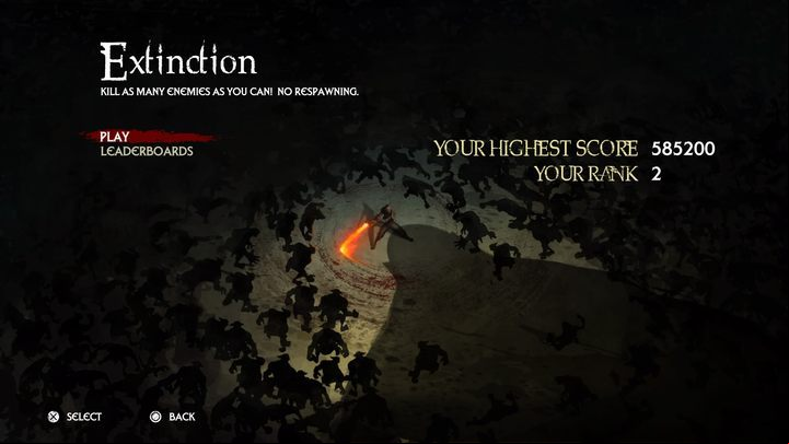 A mode in which you will have one life and you will need to defeat as many enemies and get as many points as possible - Game Modes in Extinction - Basics - Extinction Game Guide