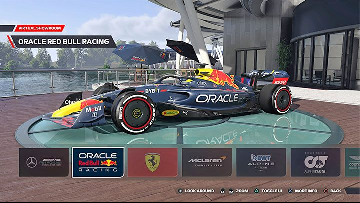 1 - F1 22: F1 Life - menu description - Basics - F1 22 Guide