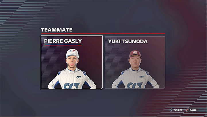 In a standard career, you have to create your own character, choose an existing team to , and who you want to be your teammate - F1 22: Career - tips and team management - Basics - F1 22 Guide