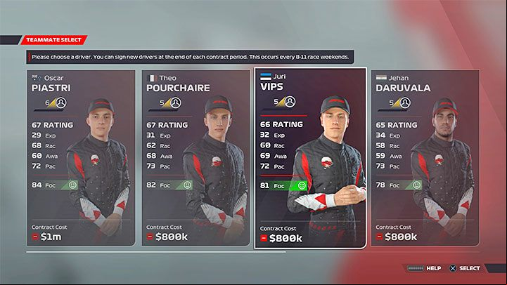 In My Team, apart from creating a driver, you will have to make more complex choices like creating a completely new F1 team, which will the competition as the eleventh team - F1 22: Career - tips and team management - Basics - F1 22 Guide