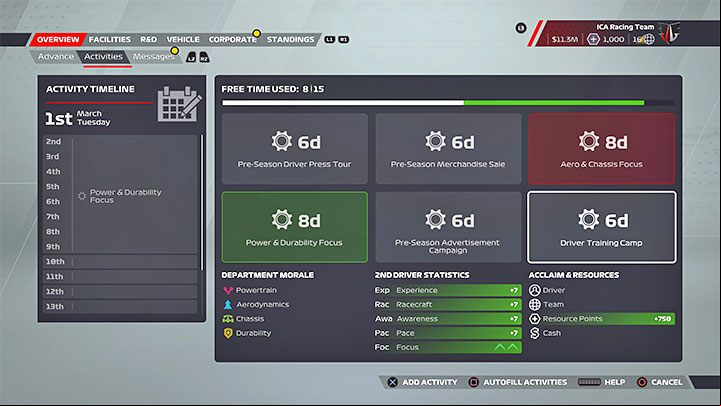 The calendar with events can be found on the main screen of the career mode - F1 22: Career - tips and team management - Basics - F1 22 Guide