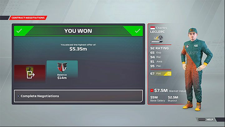 After your co-driver' - F1 22: Career - tips and team management - Basics - F1 22 Guide