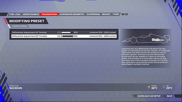 2 - F1 22: Bahrain - recommended setup - Configurations - F1 22 Guide