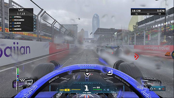 In F1 22, the player drives powerful machines that are not glued to the track and can easily slip - F1 22: Beginners guide - list - Basics - F1 22 Guide
