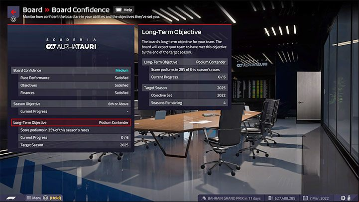 In F1 Manager 2022 you do not play as the team owner - F1 Manager 2022: Finances and Board - Basics - F1 Manager 2022 Guide