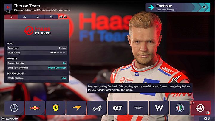 You can view both types of goals for the first time when starting a new career - F1 Manager 2022: Finances and Board - Basics - F1 Manager 2022 Guide
