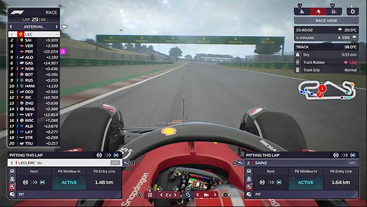 The keys to a successful rainfall race are - F1 Manager 2022: Weather changes and forecast - how to check and how to adapt? - FAQ - F1 Manager 2022 Guide