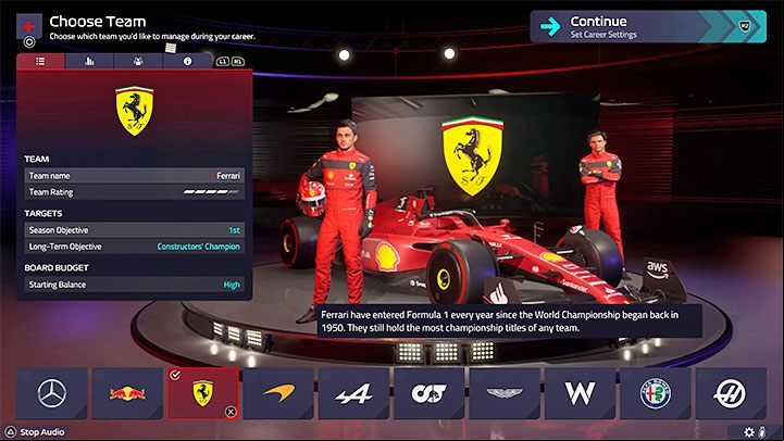 In F1 Manager 2022 you will not find the typical difficulty level settings, e - F1 Manager 2022: Game difficulty level - can it be changed? - FAQ - F1 Manager 2022 Guide
