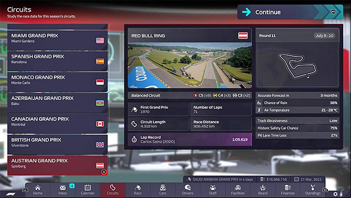 Type: balanced track - F1 Manager 2022: Tracks - specifics, setup - Race weekend - F1 Manager 2022 Guide