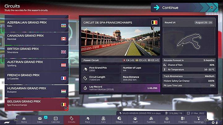 Type: power track - F1 Manager 2022: Tracks - specifics, setup - Race weekend - F1 Manager 2022 Guide