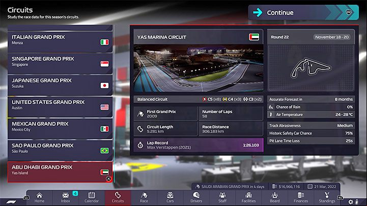Type: balanced track - F1 Manager 2022: Tracks - specifics, setup - Race weekend - F1 Manager 2022 Guide