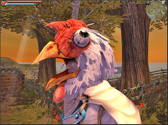 Nothing will stand in your way when you look THAT dangerous. - Treasure of the Ghost Pirate / Chicken Kicking Competition | Bronze quests - Bronze quests - Fable: The Lost Chapters Game Guide