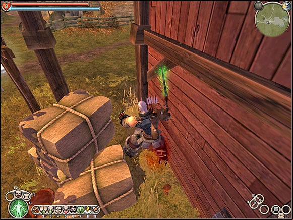 Use your spade in here. - Hidden Booty Hunt | Bronze quests - Bronze quests - Fable: The Lost Chapters Game Guide