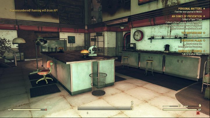 If the weight limit is exceeded, you will receive a message about that. - How do I increase the load capacity of my character in Fallout 76? - FAQ - Fallout 76 Guide