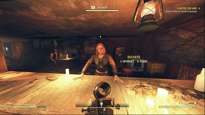 Go back to Wayward. - Fallout 76 Wastelanders: Hunter for Hire walkthrough - Walkthrough - Fallout 76 Guide