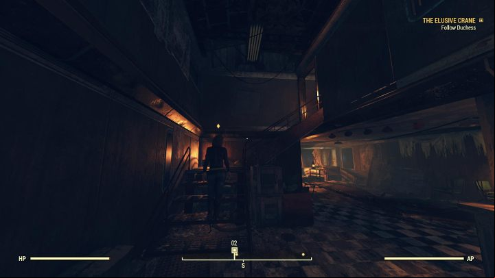The quest begins in Wayward. - Fallout 76 Wastelanders: The Elusive Crane walkthrough - Walkthrough - Fallout 76 Guide