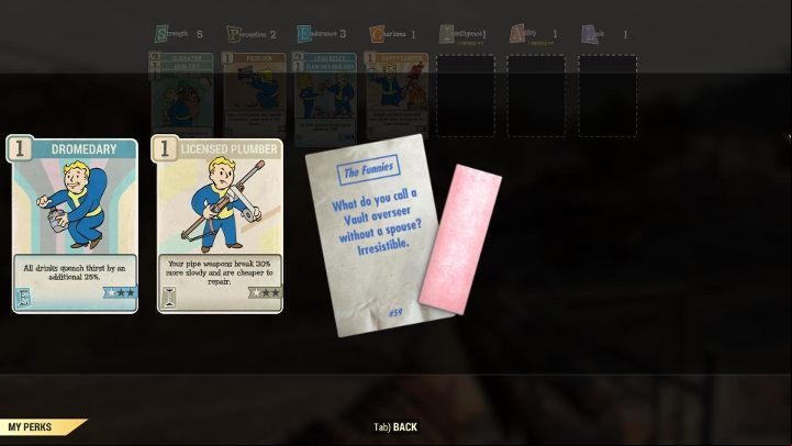 Perk packs can be acquired only through levelling your character. - Are there microtransactions in Fallout 76? - FAQ - Fallout 76 Guide