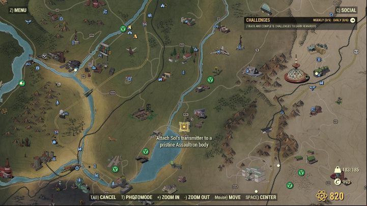 You have to go to Summersville. - Fallout 76 Wastelanders: Strength in Numbers walkthrough - Walkthrough - Fallout 76 Guide
