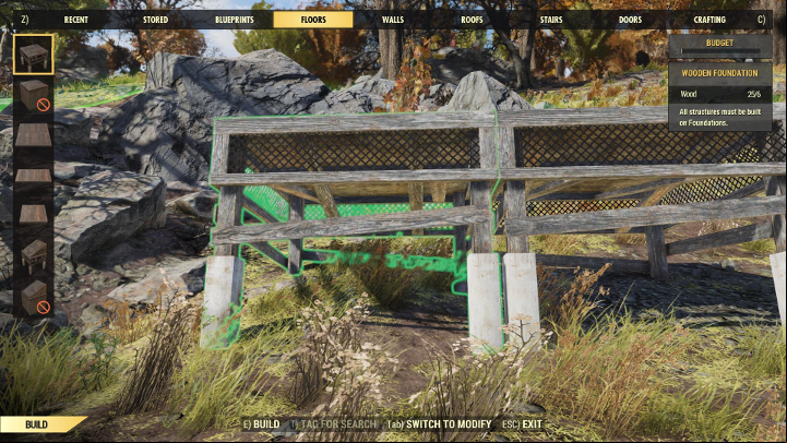 And then build up your base. - CAMP - building a base in Fallout 76 - Gameplay basics - Fallout 76 Guide