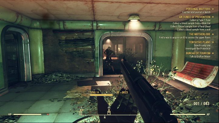 Each enemy killed yields some XP. - How to gather experience (XP) in Fallout 76? - FAQ - Fallout 76 Guide